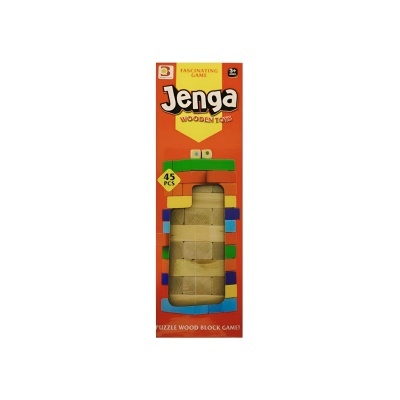 Jogo da Torre Jenga em madeira