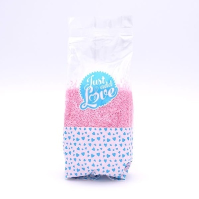 Granulado de Açúcar Rosa Claro 250g