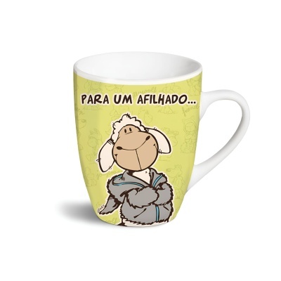 Caneca porcelana "Para um afilhado especial!" | Nici