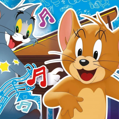 Puzzle Tom & Jerry 3x48 peças Clementoni