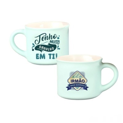 Chávena café aveludada "Irmão"