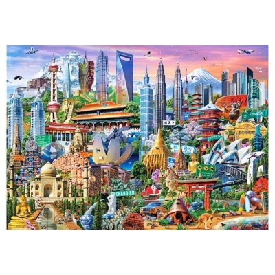 Puzzle Símbolos da Ásia 1500 peças | Educa