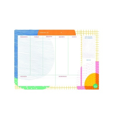 Planeador semanal A4 | The Happy Gang