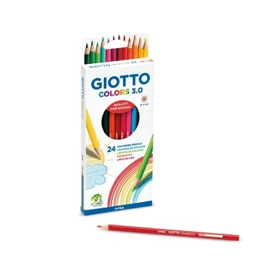 24 Lápis de Cor Colors 3.0 | Giotto