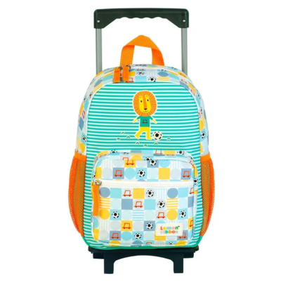 Mochila Trolley pré-escolar Leão Lemon Ribbon Nici