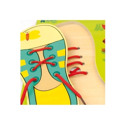 Puzzle "Ata os teus sapatos"