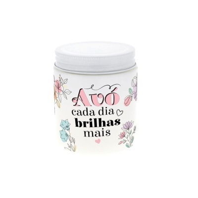 Vela Aromática "Avó cada dia brilhas mais" | Aromame