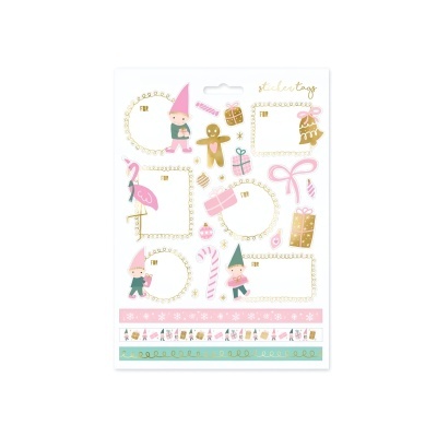 Etiquetas autocolantes de Natal para presentes