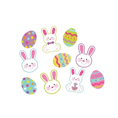 Mini Figuras Decorativas Páscoa 10 peças