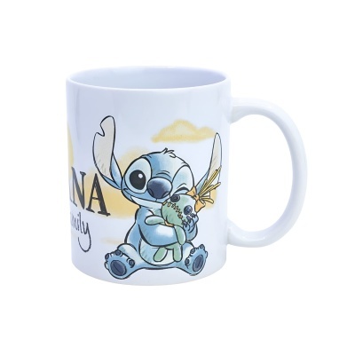 Caneca Cerâmica Stitch & Angel