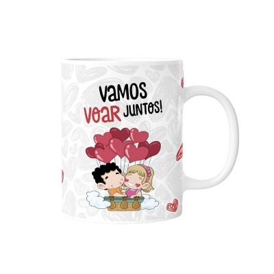 Caneca "Vamos voar juntos" | Malasaña