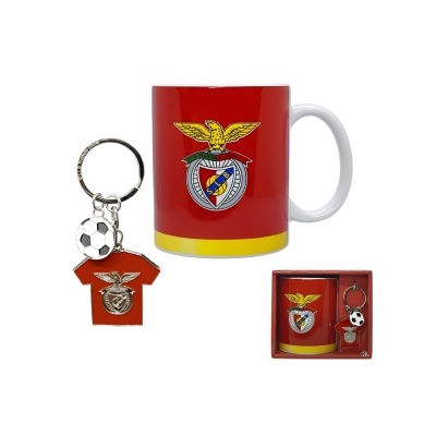 Conjunto caneca + porta-chaves Benfica | SLB
