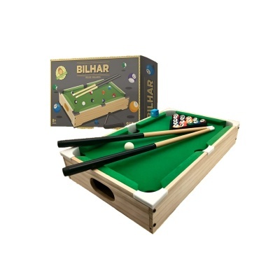 Jogo de Bilhar em madeira | Olivo