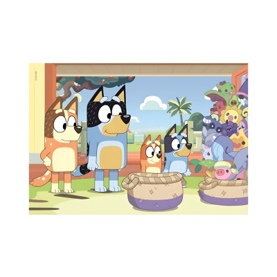 Puzzle Bluey 2x20 peças Supercolor | Clementoni