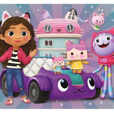 Puzzle Gabby’s Dollhouse 2x20 peças Clementoni Supercolor