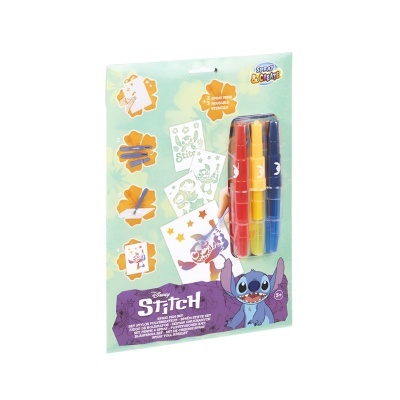 Conjunto Stencils e marcadores spray | Stitch