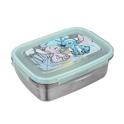 Sanduicheira alumínio Stitch e Angel