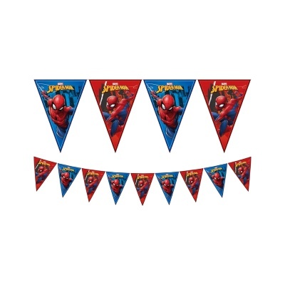 Grinalda bandeiras Homem Aranha