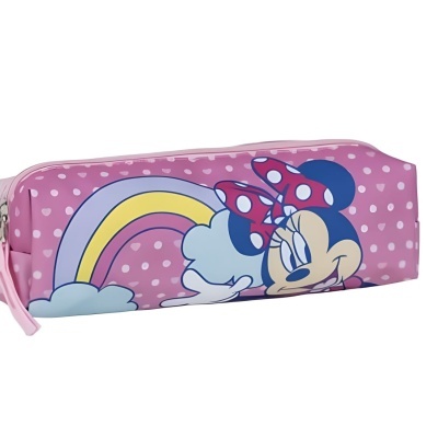 Estojo escolar retangular Minnie