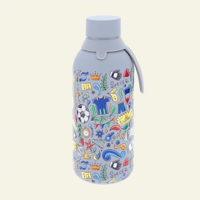 Garrafa térmica Shadow Soccer 500ml | Aurea