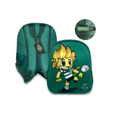 Mochila pré-escolar Sporting Jubas 3D