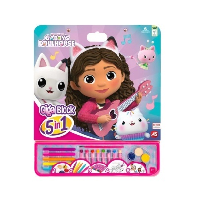 Giga Bloco 5 em 1 | Gabby's Dollhouse