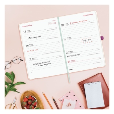 Agenda Semanal Capri 16 Meses 2025/2026 | Finocam