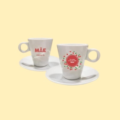 Set café "Mãe Adoro-te"