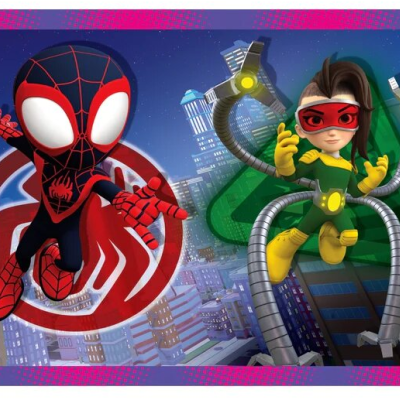 Puzzle Spidey progressivo 4 em 1 Clementoni