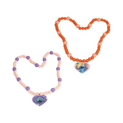 Conjunto Escova de Cabelo + Colar Stitch (sortido)