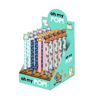 Caneta Apagável Oh My Pop! (sortida)