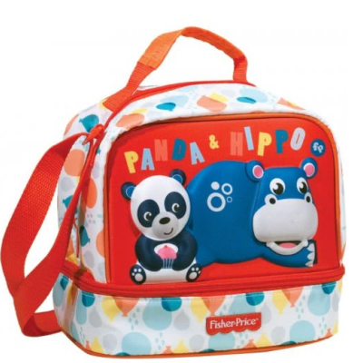 Lancheira Hippo e Panda Fisher-Price