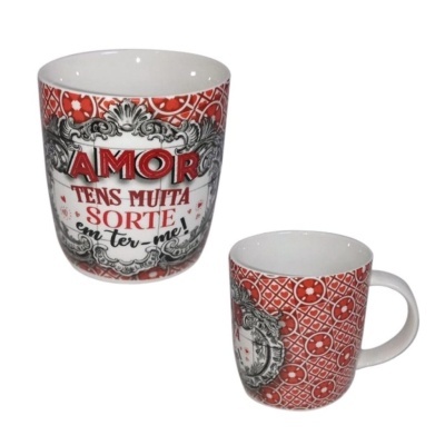 Caneca cerâmica "Amor"