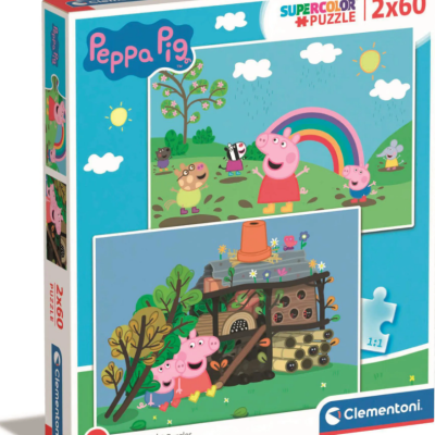Puzzle Peppa Pig 2x60 peças