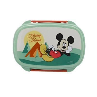 Sandwicheira com talheres Mickey