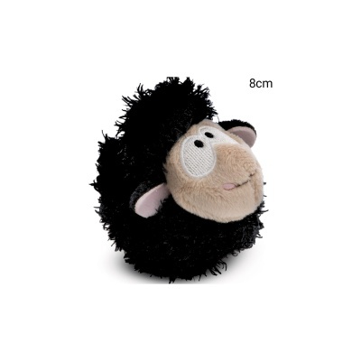 Anti-stress em peluche Ovelha Preta 8cm Wooly Gang | Nici