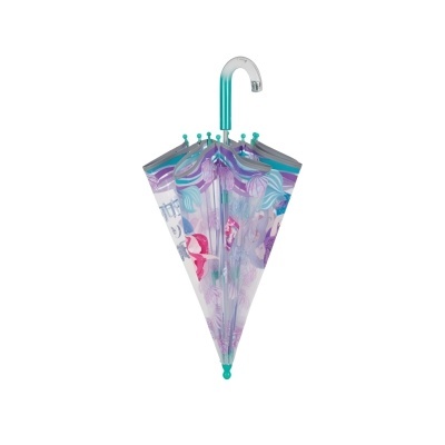 Guarda-chuva transparente Sereia 42cm