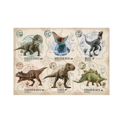 Puzzle Jurassic World 104 peças Supercolor | Clementoni
