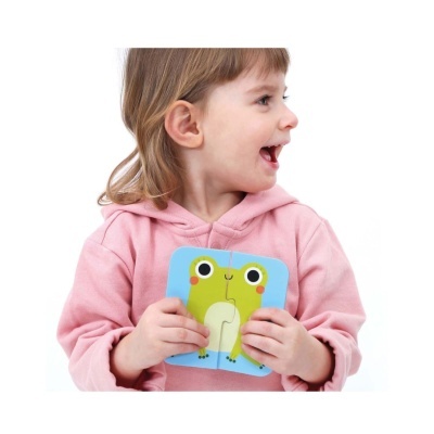 Puzzle On-the-Go Half Animais | Banana Panda Puzzle On-the-Go Half Animais | Banana Panda