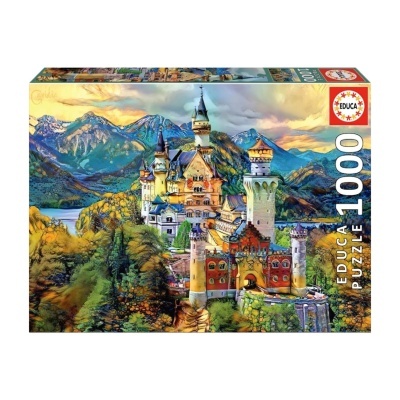 Puzzle Castelo de Neuschwanstein 1000 peças | Educa