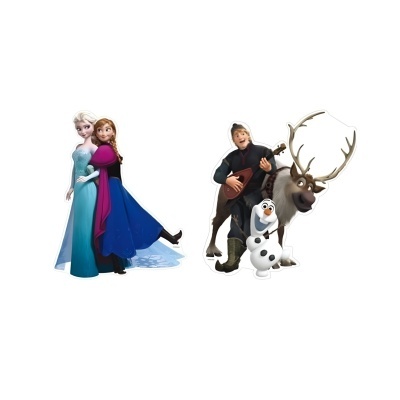 Conjunto 2 Figuras Frozen