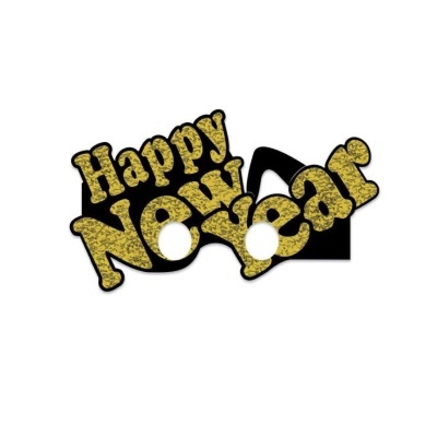 6 Óculos "Happy New Year"