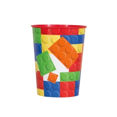 Copo plástico blocos de construção
