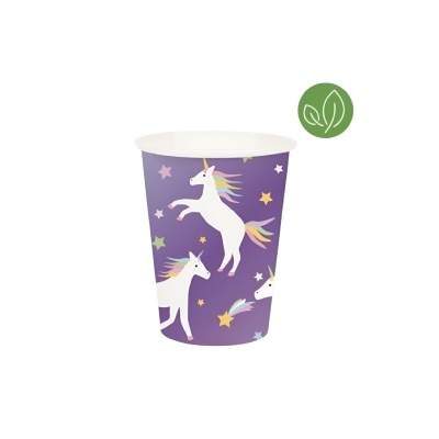 Copos Unicórnio Violeta