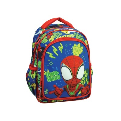 Mochila pré-escolar Spidey Dino Webs - 30cm
