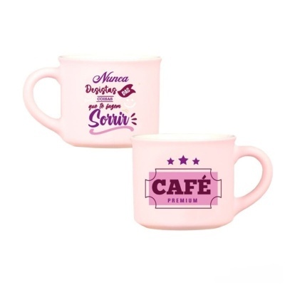 Chávena café aveludada "Café"