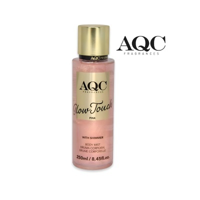 Spray corporal Pink Glitter 250ml | AQC