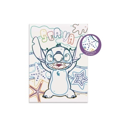 Livro de colorir Disney Stitch para colorir por números