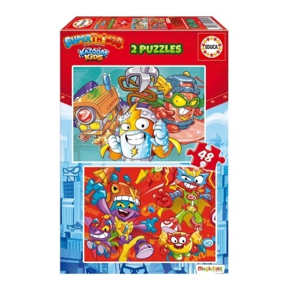 Puzzle Superthings 2x48 peças | Educa