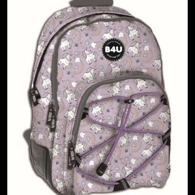 Mochila escolar Unicórnio B4U